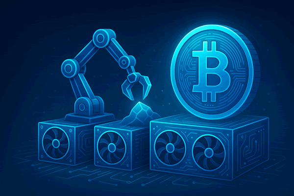 Cryptocurrency staking visual explanation